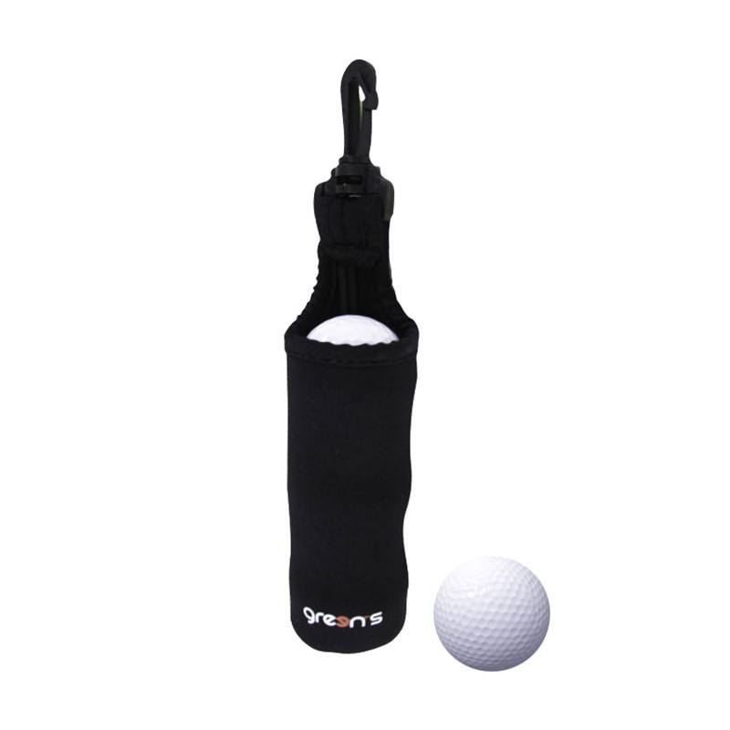 Pack 1pcs Mini Petit Sac de Balle de Golf Fermeture à glissière Fermeture  Carabiner Taille Sacs Pochette Organisateur Cas Tenir 2 Balles Accessoire  de Golf Adulte Mâle