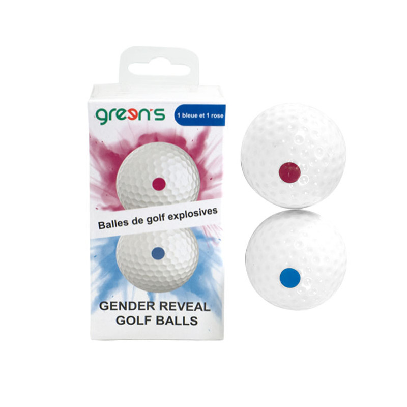 GREEN'S - GENDER REVEAL GOLF BALLS